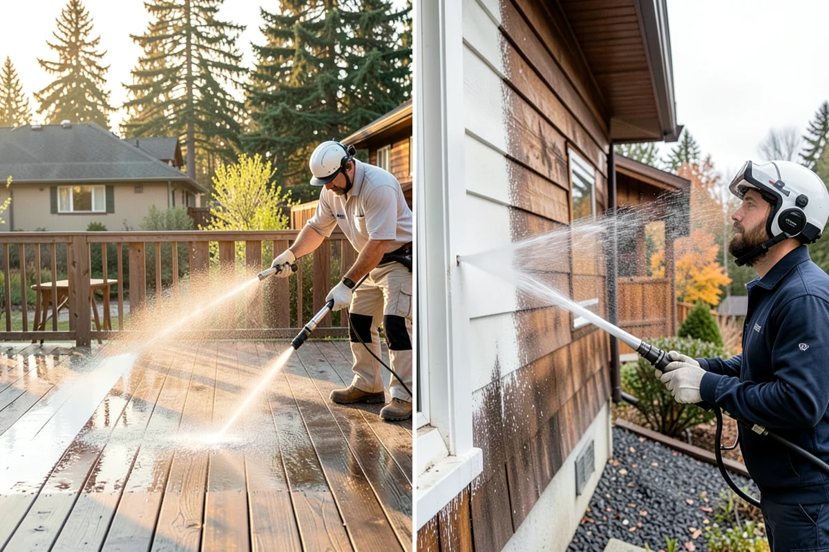 Lattice Cleaning in SeaTac, King County, WA - Clear loose debris lodged in the lattice openings