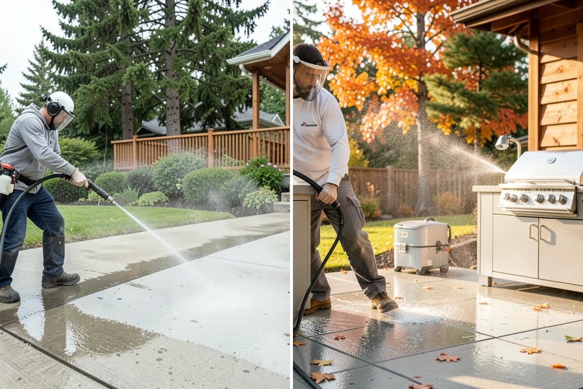 Lattice Cleaning in Shoreline, King County, WA - Clear loose debris lodged in the lattice openings