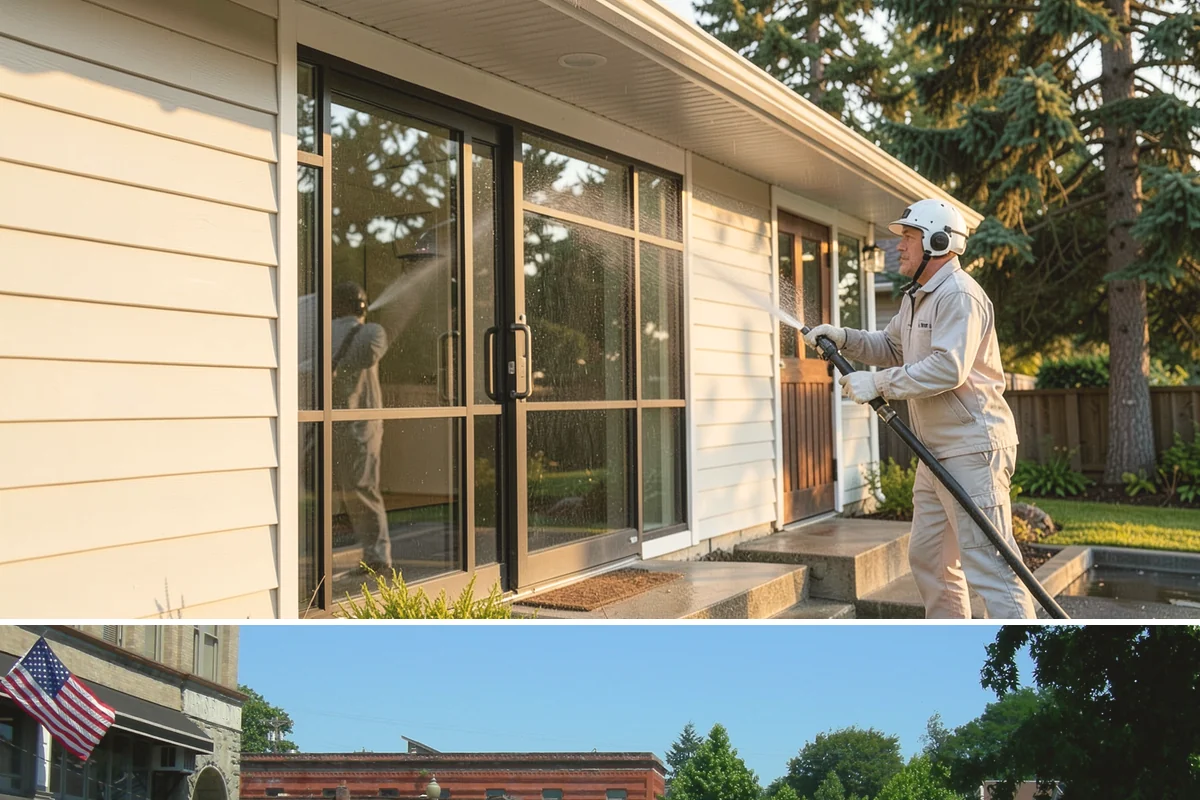 Lattice Cleaning in Snohomish, Snohomish County, WA - Spring cleaning clears the winter moss that clogs lattice and restores ventilation before summer humidity.