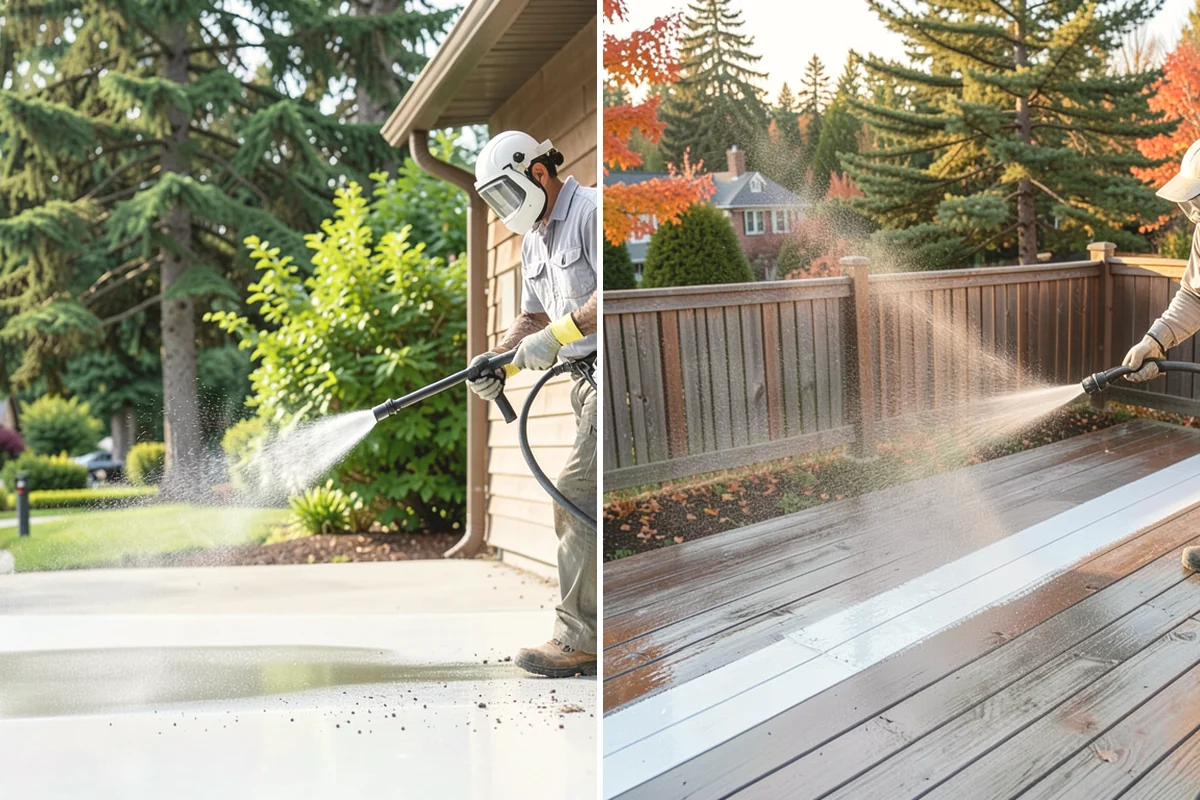 Lattice Cleaning in University Place, Pierce County, WA - Clear loose debris lodged in the lattice openings