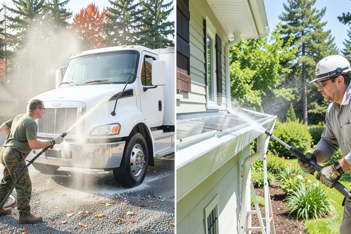 Lattice Cleaning in Wilkeson, Pierce County, WA - Clear loose debris lodged in the lattice openings