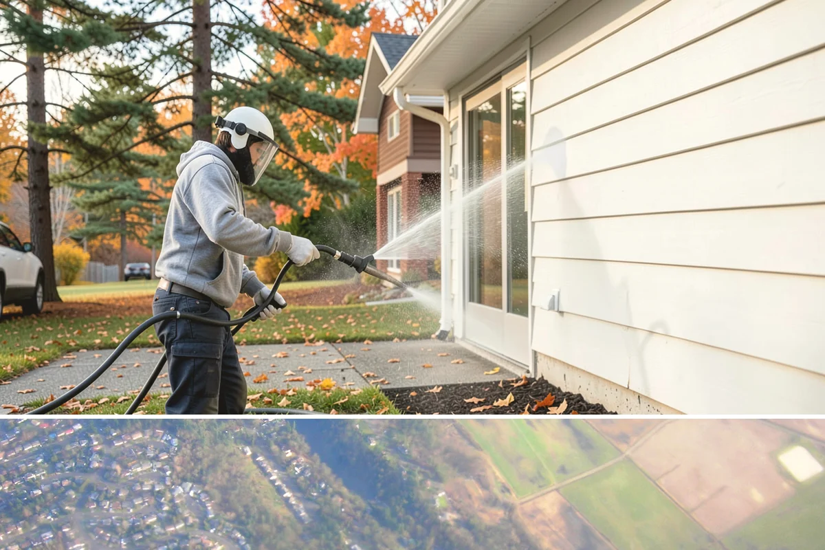 Leaf Stain Removal in Algona, King County, WA - Tackle leaf tannin stains in late fall or winter once leaf drop ends, before the marks set through the wet months.
