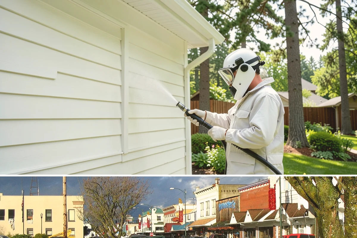 Leaf Stain Removal in Arlington, Snohomish County, WA - Tackle leaf tannin stains in late fall or winter once leaf drop ends, before the marks set through the wet months.