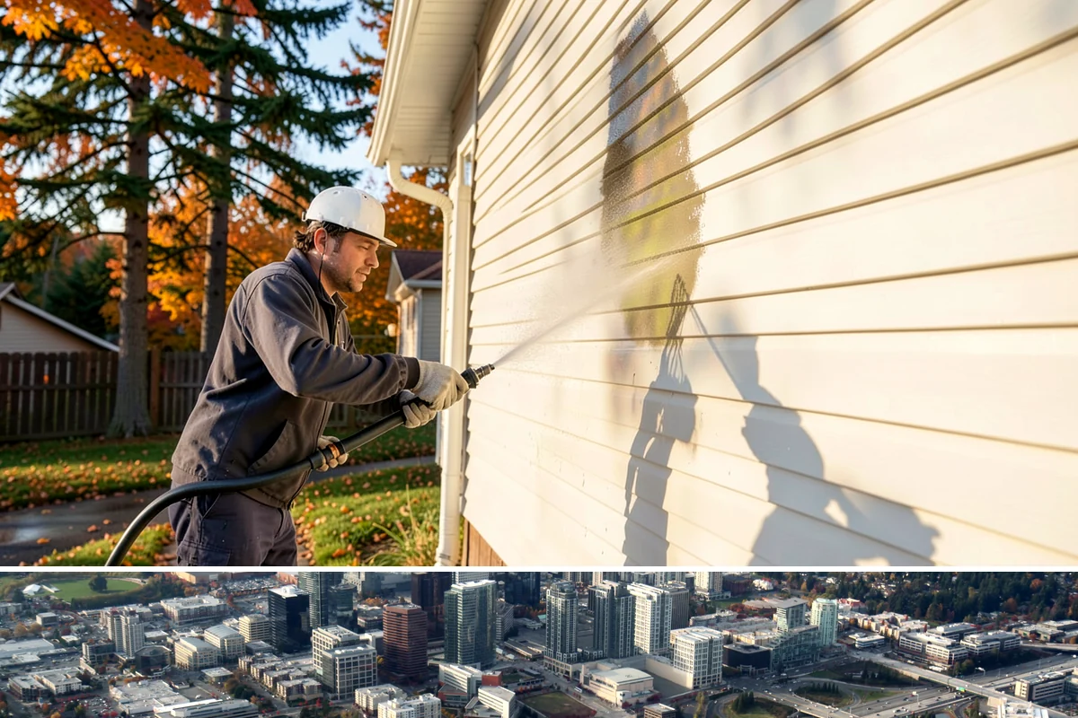 Leaf Stain Removal in Bellevue, King County, WA - Tackle leaf tannin stains in late fall or winter once leaf drop ends, before the marks set through the wet months.