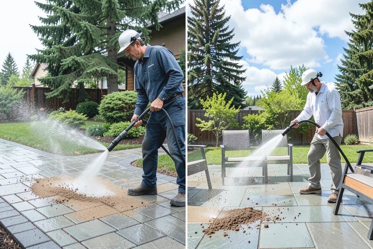 Leaf Stain Removal in Bonney Lake, Pierce County, WA - Clear debris and assess the tannin staining