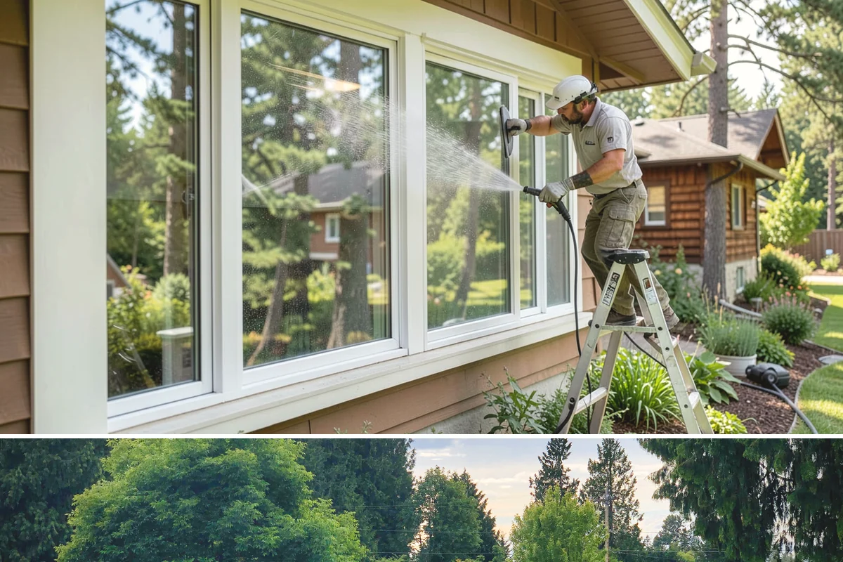 Leaf Stain Removal in Bonney Lake, Pierce County, WA - Tackle leaf tannin stains in late fall or winter once leaf drop ends, before the marks set through the wet months.