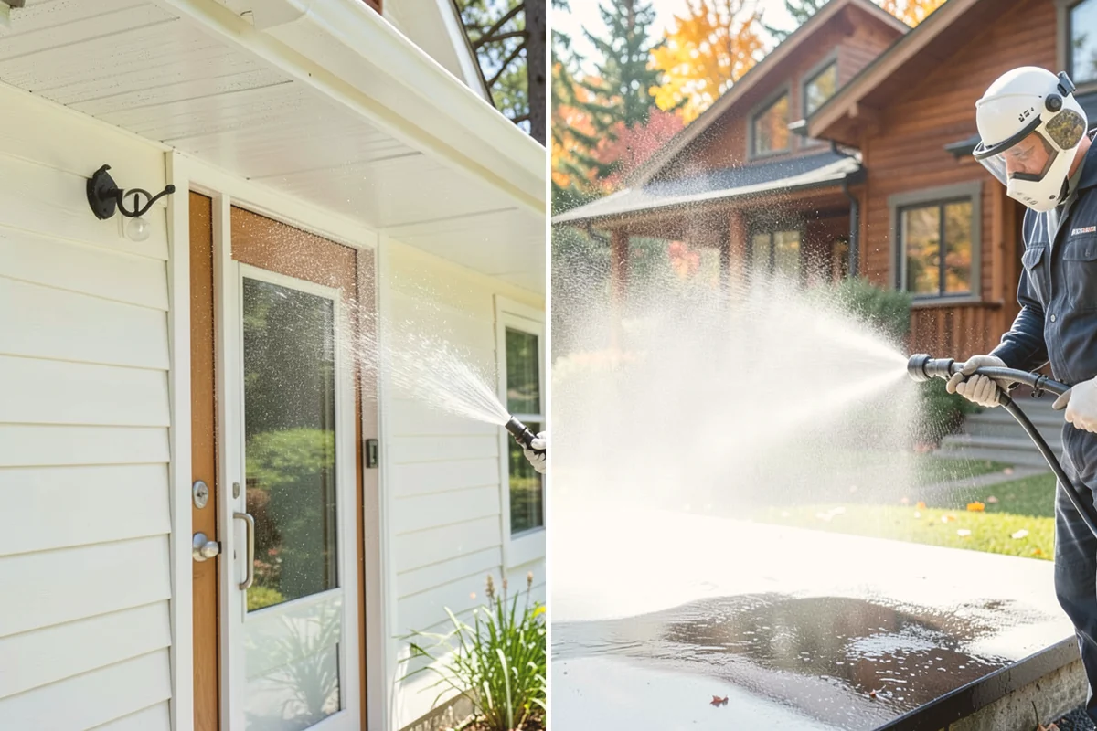 Leaf Stain Removal in Brier, Snohomish County, WA - Clear debris and assess the tannin staining