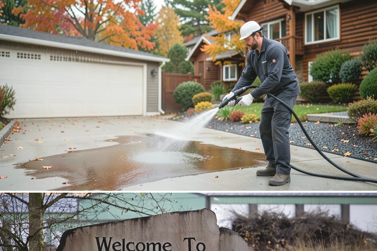 Leaf Stain Removal in Buckley, Pierce County, WA - Tackle leaf tannin stains in late fall or winter once leaf drop ends, before the marks set through the wet months.