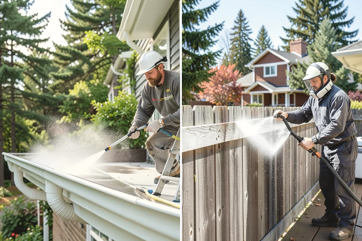 Leaf Stain Removal in Burlington, Skagit County, WA - Clear debris and assess the tannin staining