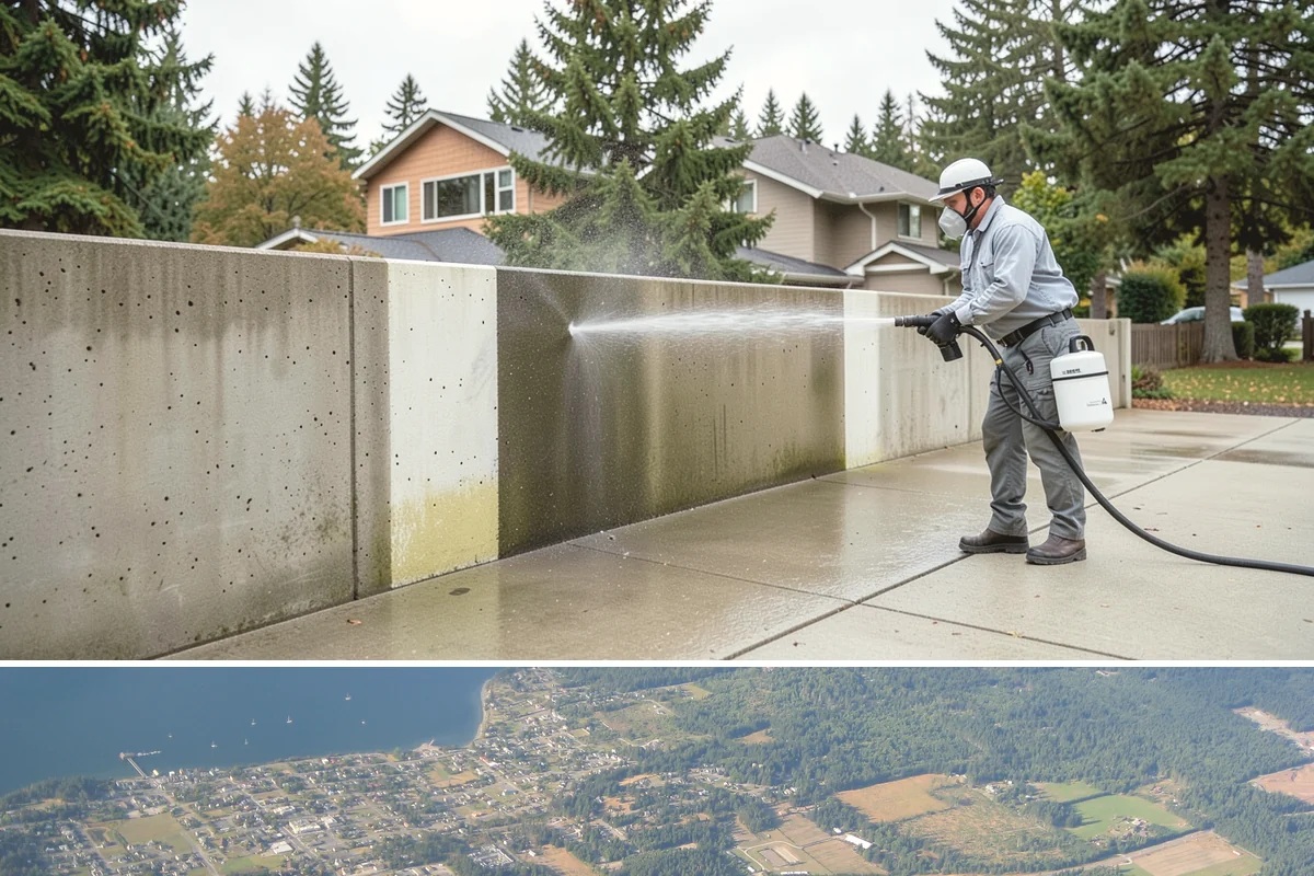 Leaf Stain Removal in Coupeville, Island County, WA - Tackle leaf tannin stains in late fall or winter once leaf drop ends, before the marks set through the wet months.