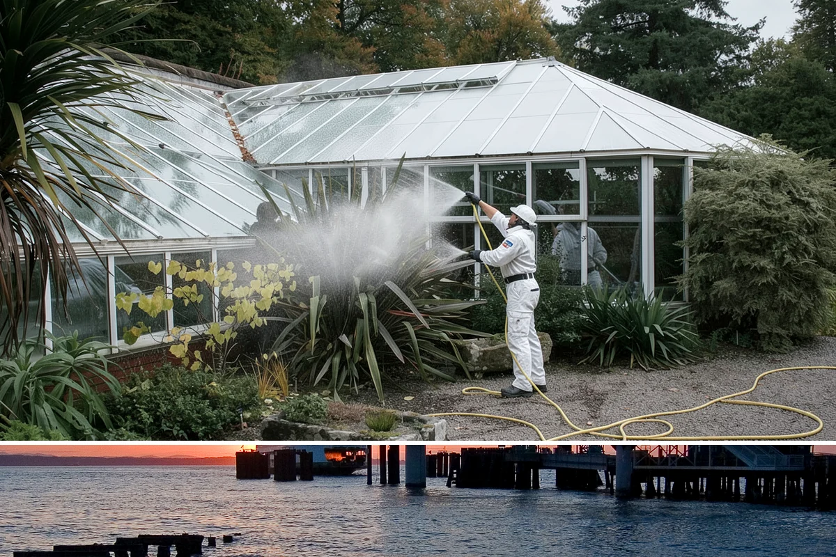 Leaf Stain Removal in Edmonds, Snohomish County, WA - Tackle leaf tannin stains in late fall or winter once leaf drop ends, before the marks set through the wet months.