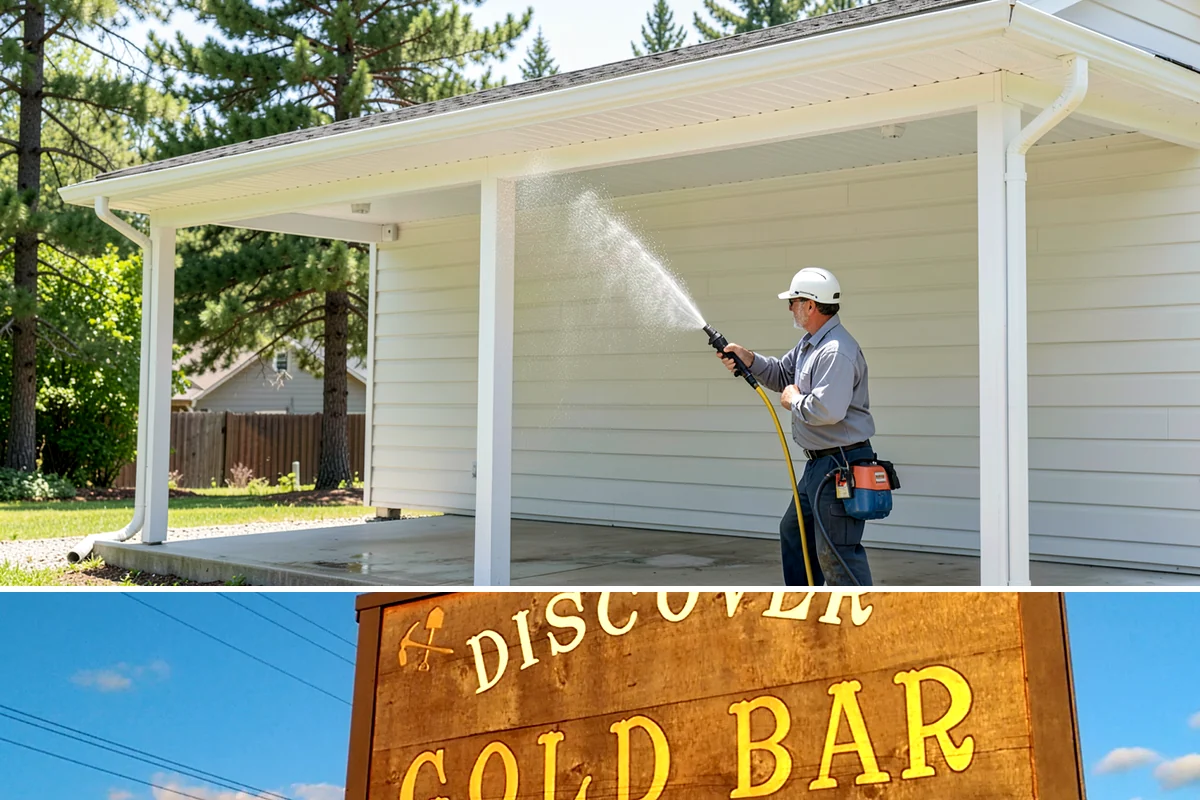 Leaf Stain Removal in Gold Bar, Snohomish County, WA - Tackle leaf tannin stains in late fall or winter once leaf drop ends, before the marks set through the wet months.