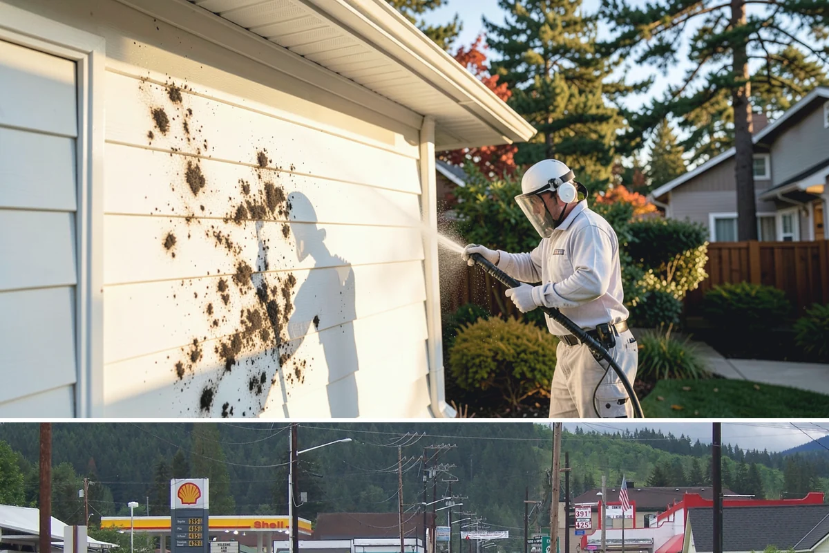 Leaf Stain Removal in Granite Falls, Snohomish County, WA - Tackle leaf tannin stains in late fall or winter once leaf drop ends, before the marks set through the wet months.
