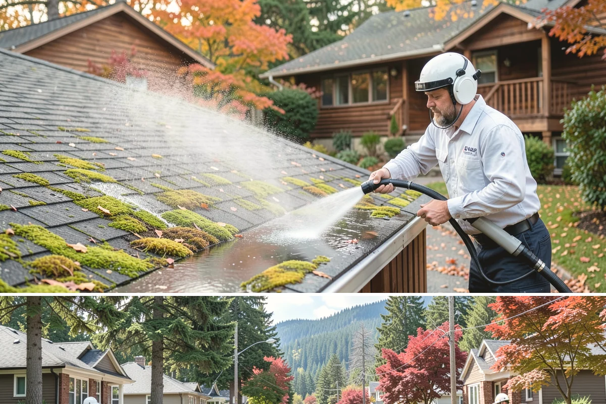 Leaf Stain Removal in Hunts Point, King County, WA - Tackle leaf tannin stains in late fall or winter once leaf drop ends, before the marks set through the wet months.