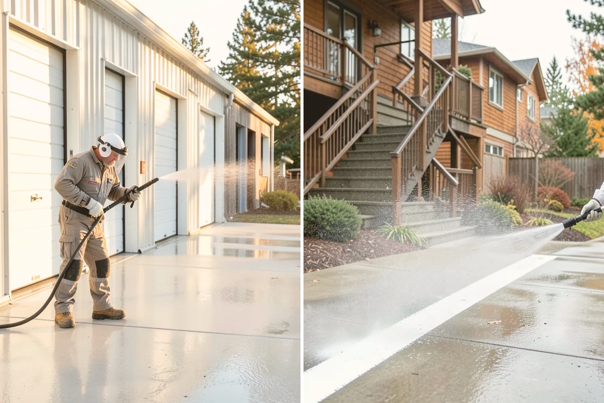 Leaf Stain Removal in Kent, King County, WA - Clear debris and assess the tannin staining