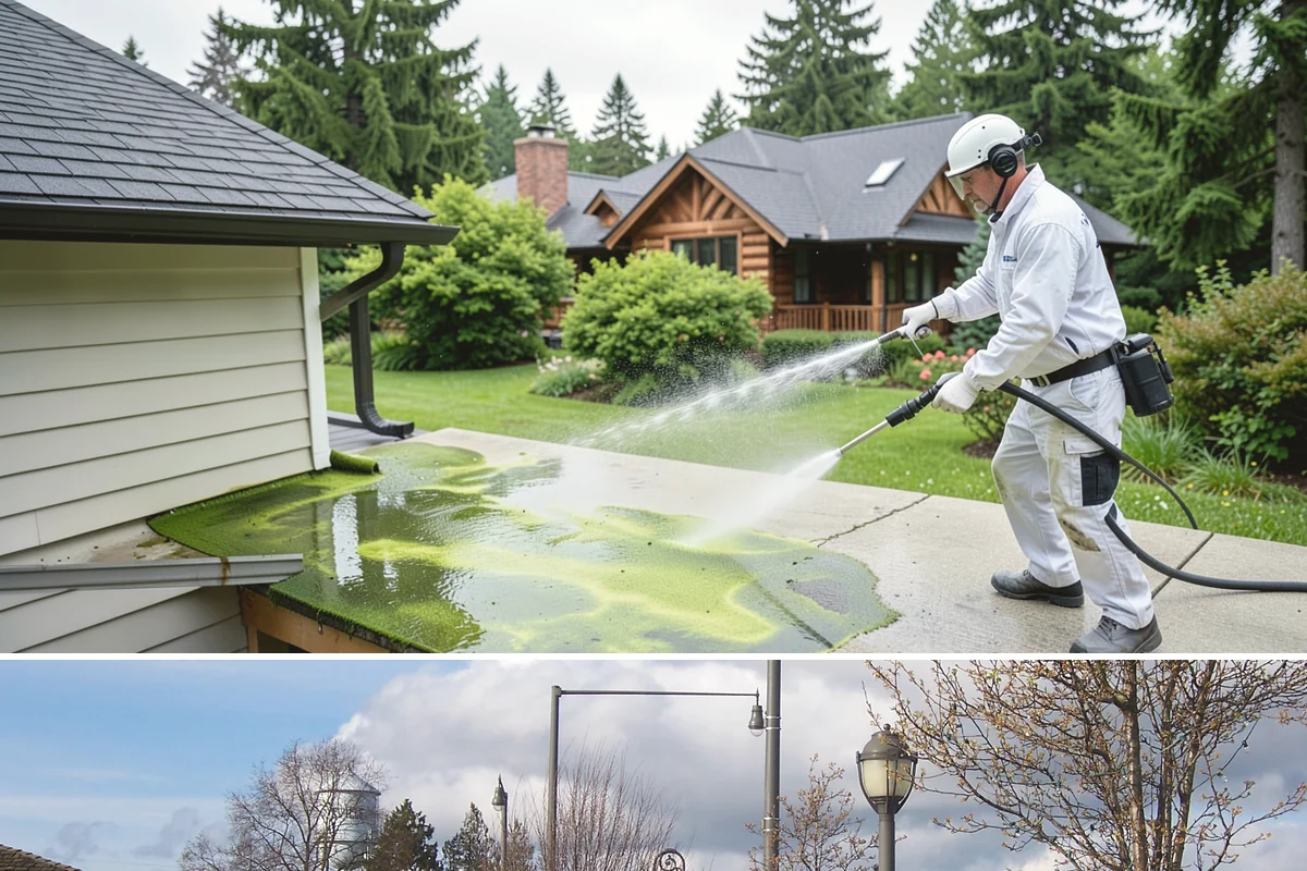 Leaf Stain Removal in Marysville, Snohomish County, WA - Tackle leaf tannin stains in late fall or winter once leaf drop ends, before the marks set through the wet months.