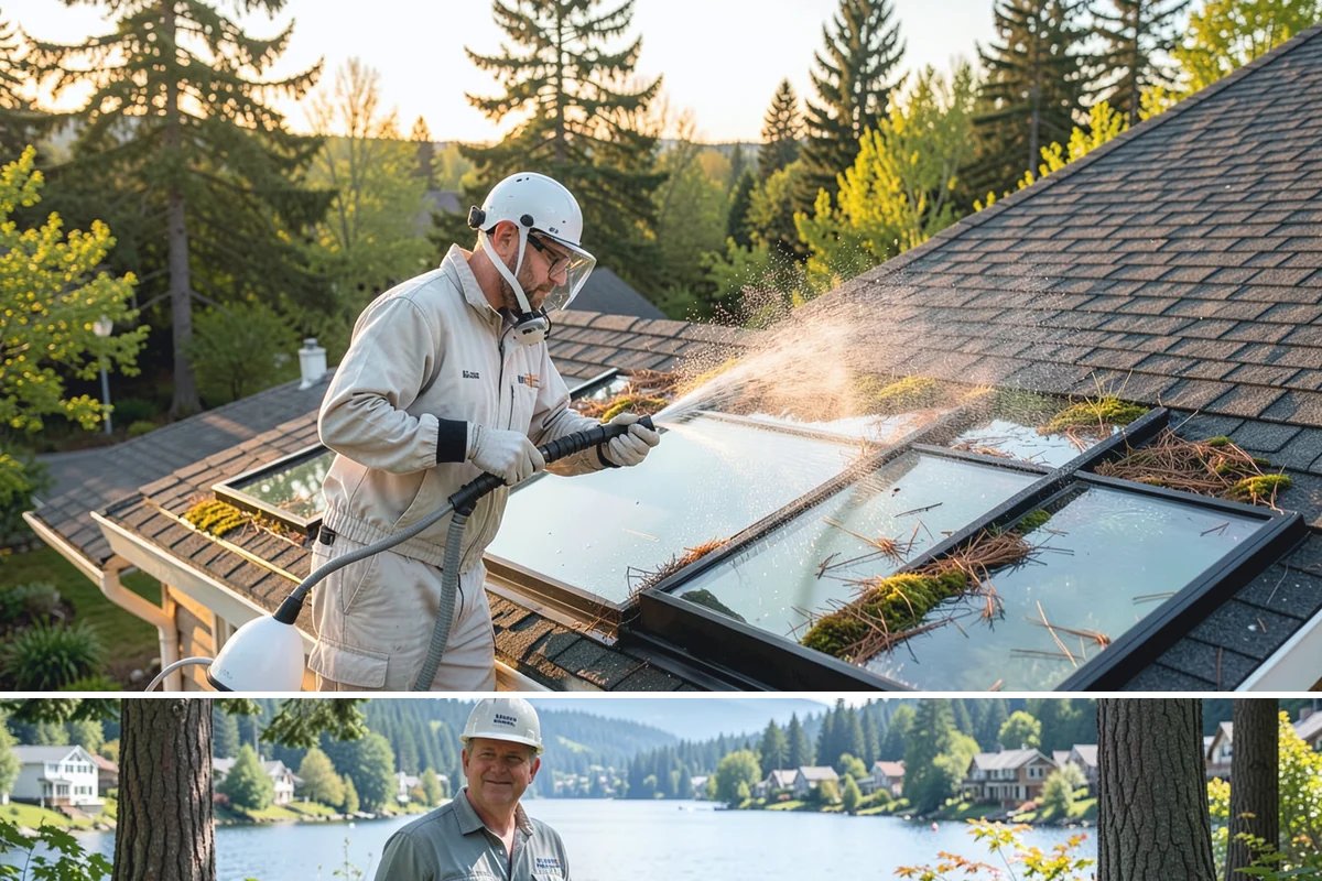 Leaf Stain Removal in Milton, King County, WA - Tackle leaf tannin stains in late fall or winter once leaf drop ends, before the marks set through the wet months.