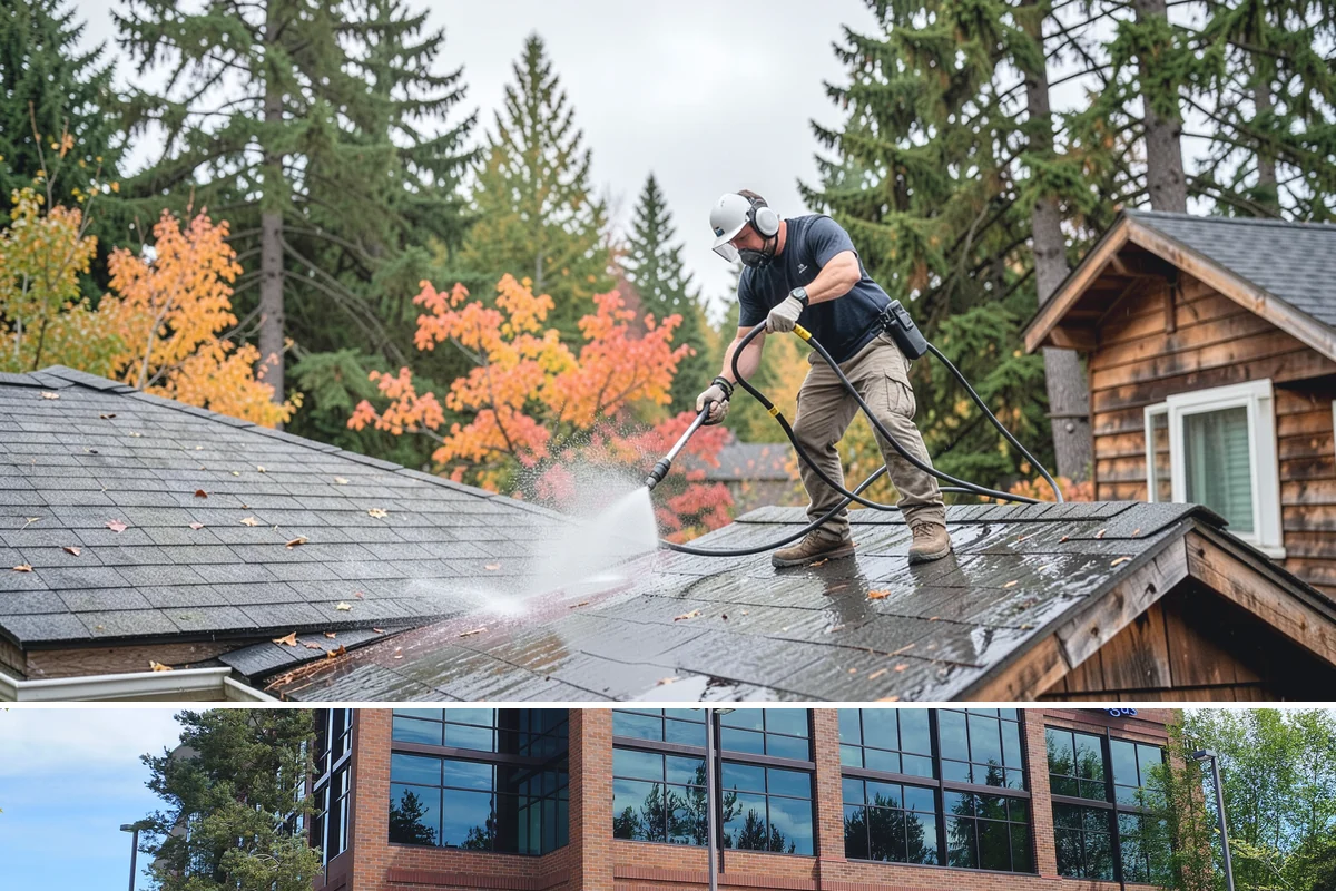 Leaf Stain Removal in Mountlake Terrace, Snohomish County, WA - Tackle leaf tannin stains in late fall or winter once leaf drop ends, before the marks set through the wet months.