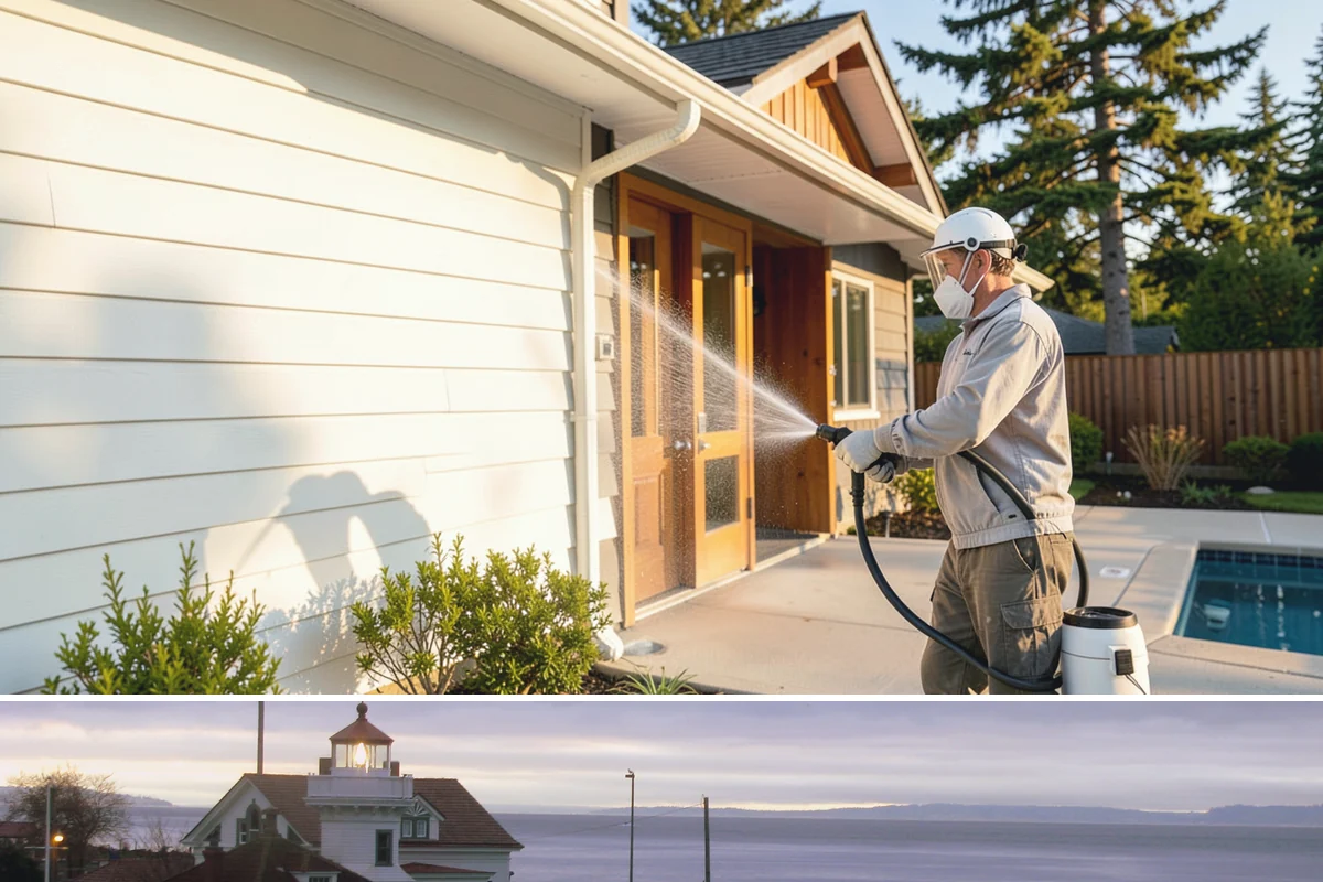 Leaf Stain Removal in Mukilteo, Snohomish County, WA - Tackle leaf tannin stains in late fall or winter once leaf drop ends, before the marks set through the wet months.