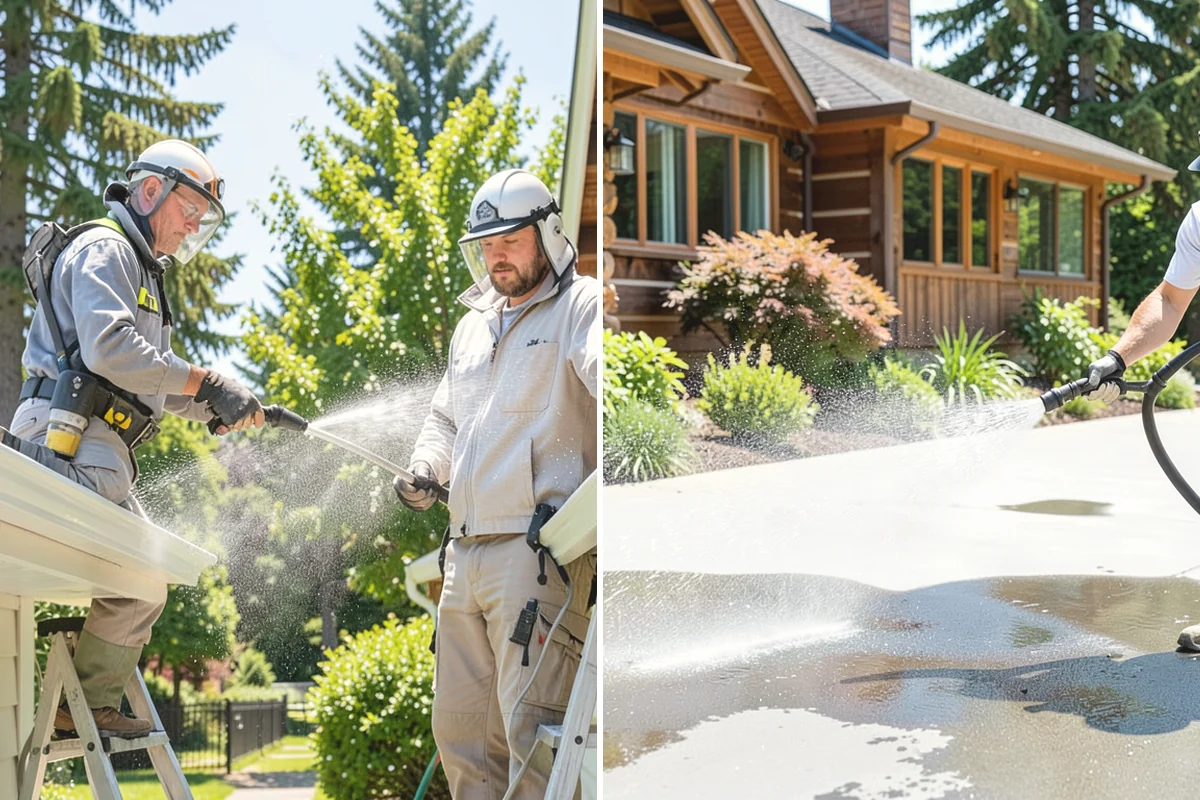 Leaf Stain Removal in Oak Harbor, Island County, WA - Clear debris and assess the tannin staining