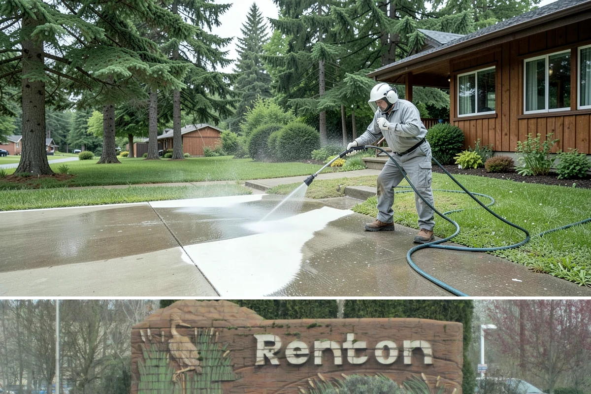 Leaf Stain Removal in Renton, King County, WA - Tackle leaf tannin stains in late fall or winter once leaf drop ends, before the marks set through the wet months.
