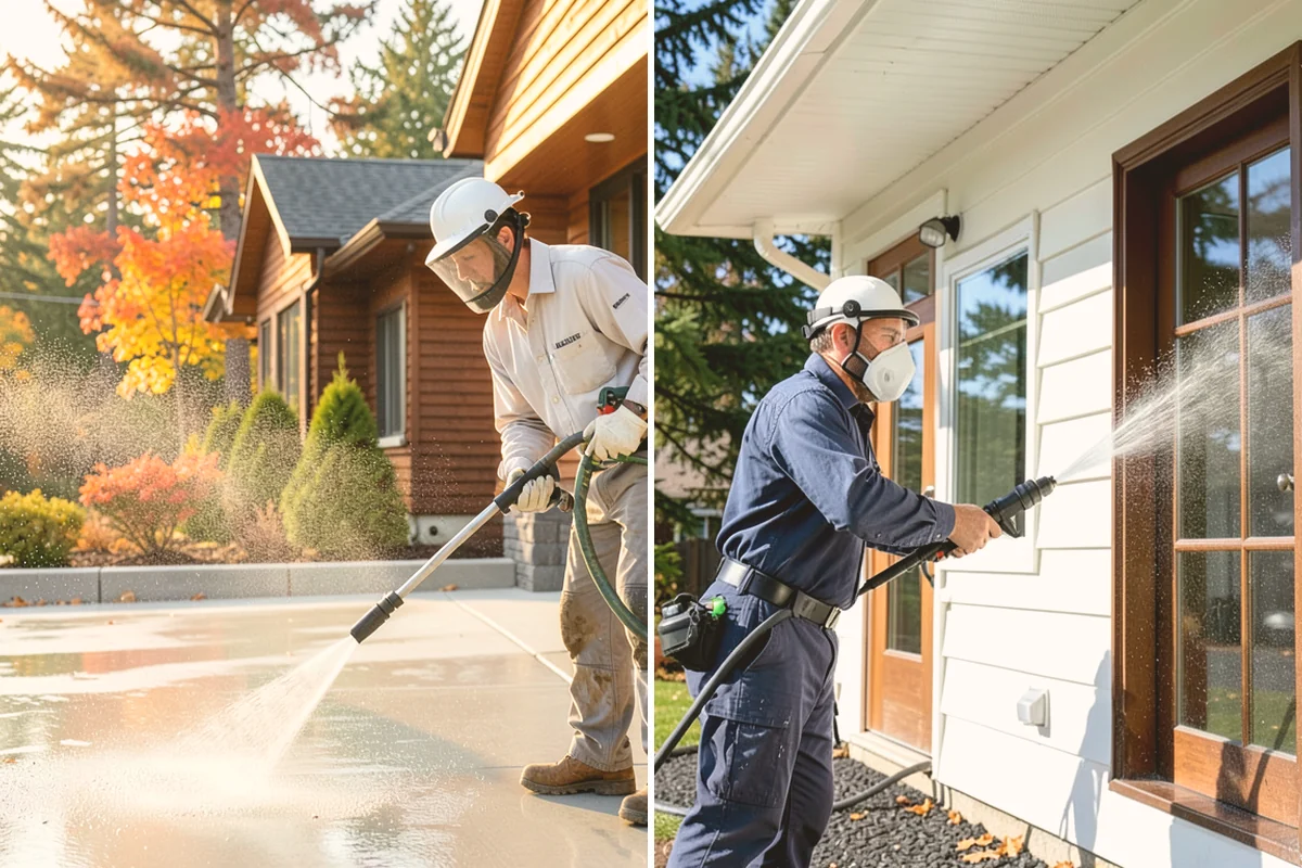 Leaf Stain Removal in Sammamish, King County, WA - Clear debris and assess the tannin staining