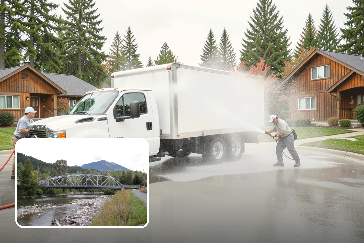 Leaf Stain Removal in Skykomish, King County, WA - Breaks down brown tannin staining from fallen leaves