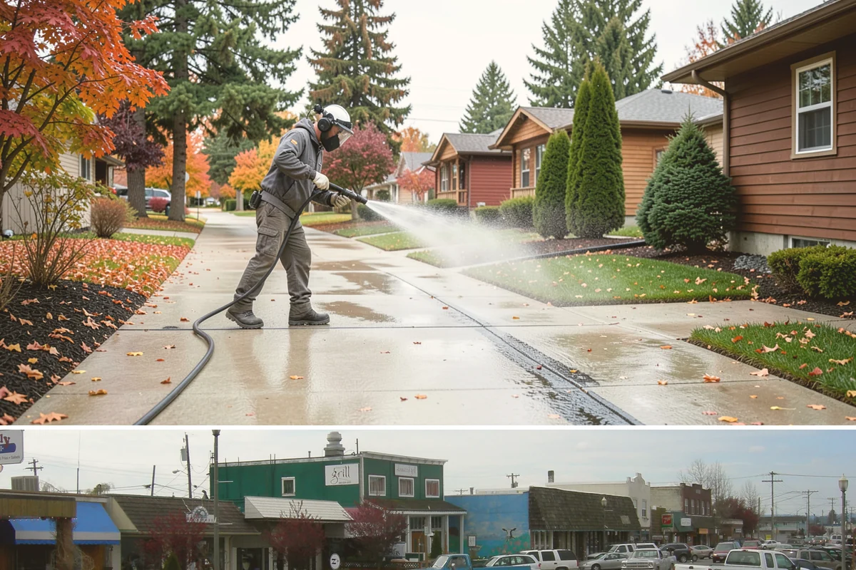 Leaf Stain Removal in Stanwood, Snohomish County, WA - Tackle leaf tannin stains in late fall or winter once leaf drop ends, before the marks set through the wet months.
