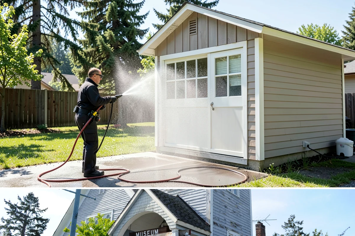 Leaf Stain Removal in Steilacoom, Pierce County, WA - Tackle leaf tannin stains in late fall or winter once leaf drop ends, before the marks set through the wet months.