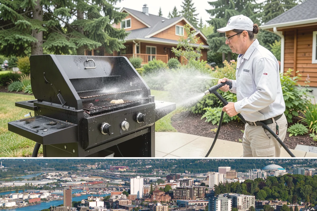 Leaf Stain Removal in Tacoma, Pierce County, WA - Tackle leaf tannin stains in late fall or winter once leaf drop ends, before the marks set through the wet months.