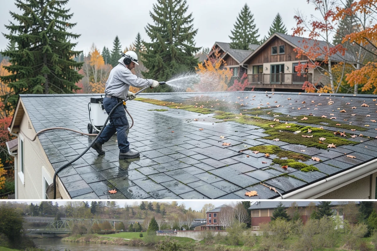 Leaf Stain Removal in Tukwila, King County, WA - Tackle leaf tannin stains in late fall or winter once leaf drop ends, before the marks set through the wet months.