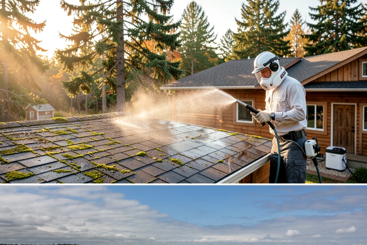 Leaf Stain Removal in University Place, Pierce County, WA - Tackle leaf tannin stains in late fall or winter once leaf drop ends, before the marks set through the wet months.