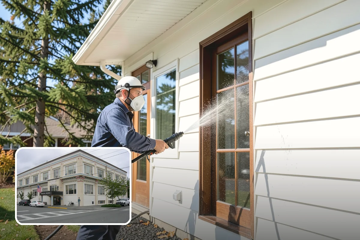 Lichen Removal in Anacortes, Skagit County, WA - Kills tenacious lichen that resists ordinary washing