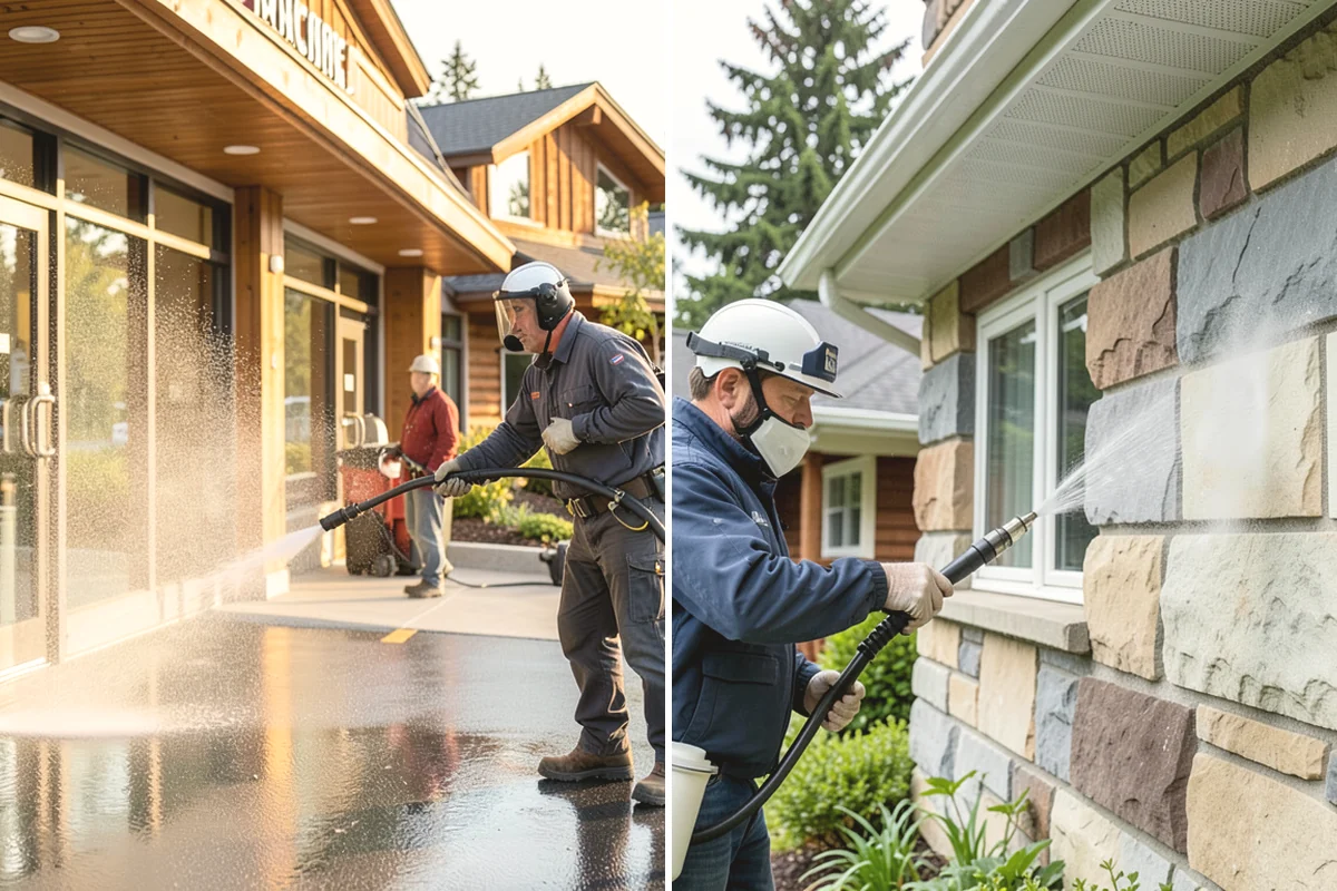 Lichen Removal in Anacortes, Skagit County, WA - Identify the lichen colonies and the affected material