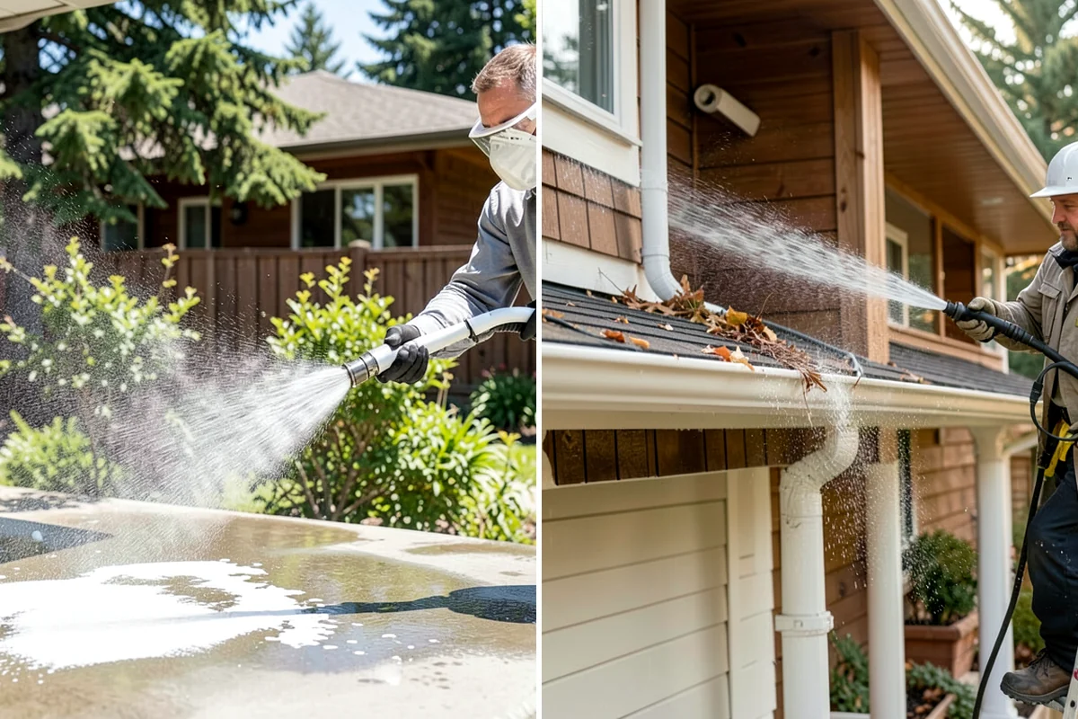 Lichen Removal in Arlington, Snohomish County, WA - Identify the lichen colonies and the affected material