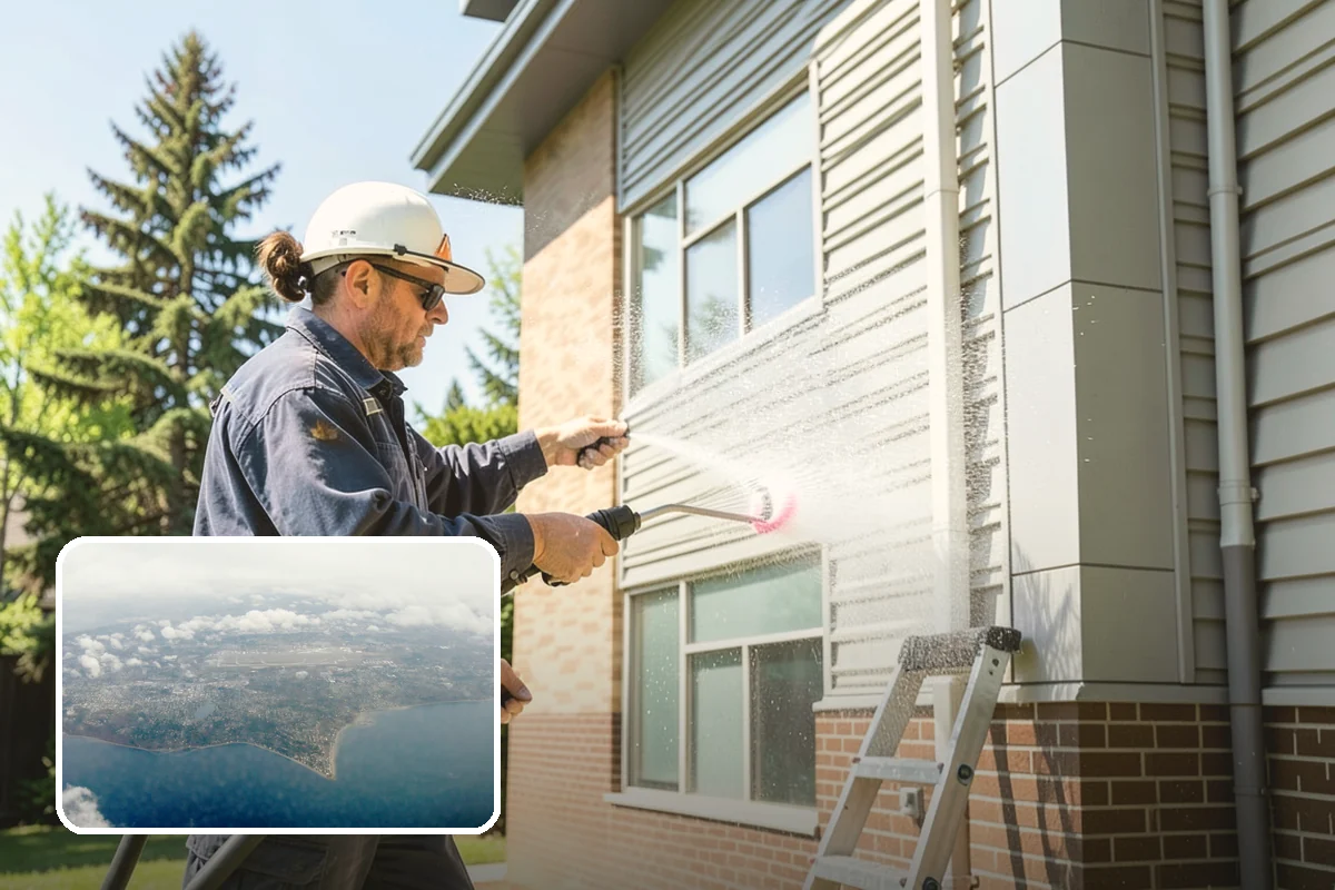 Lichen Removal in Burien, King County, WA - Kills tenacious lichen that resists ordinary washing