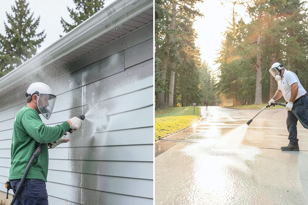 Lichen Removal in Coupeville, Island County, WA - Identify the lichen colonies and the affected material