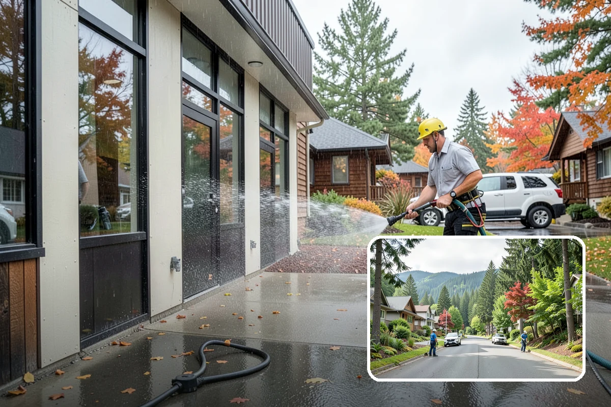 Lichen Removal in Darrington, Snohomish County, WA - Kills tenacious lichen that resists ordinary washing