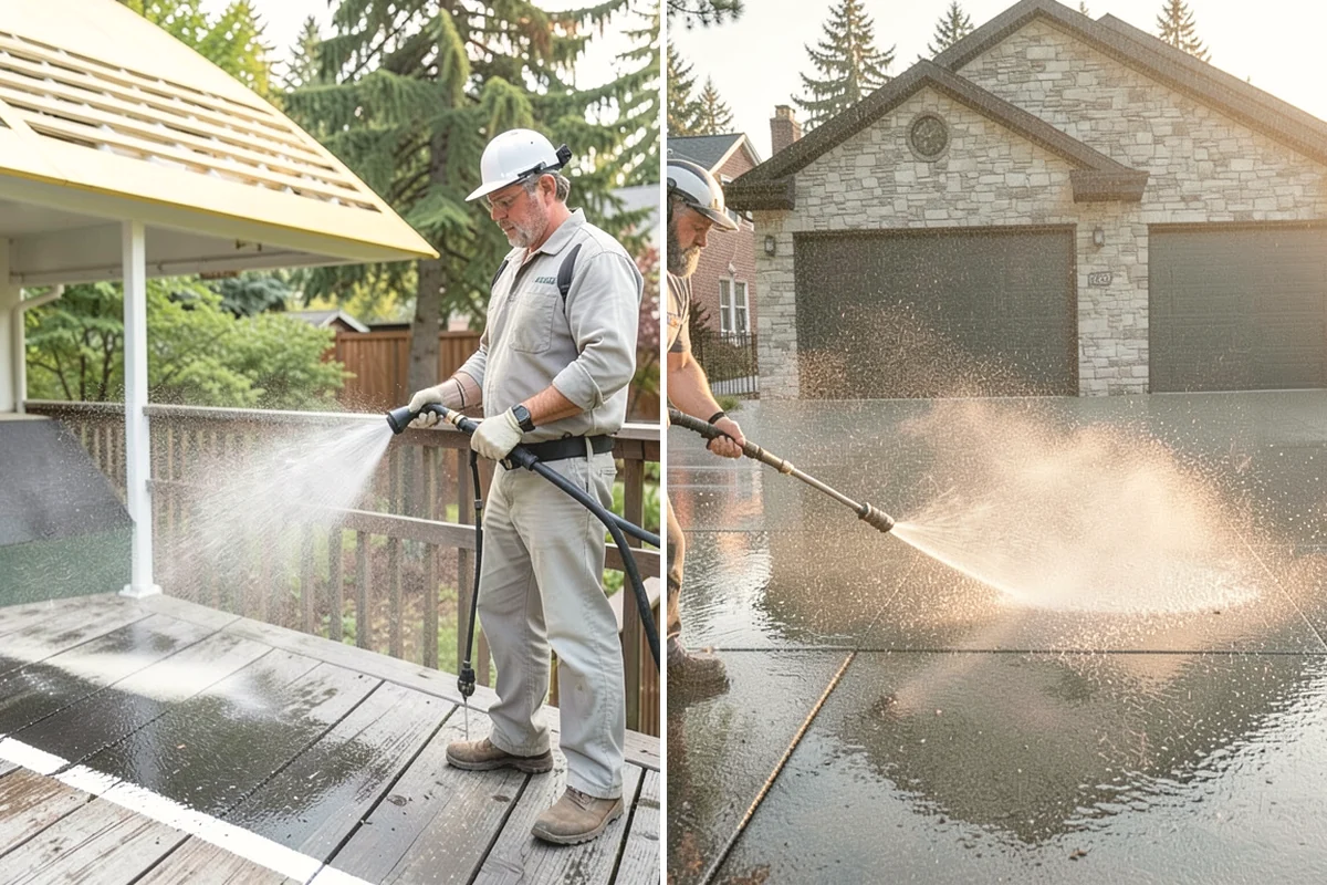 Lichen Removal in Edgewood, Pierce County, WA - Identify the lichen colonies and the affected material