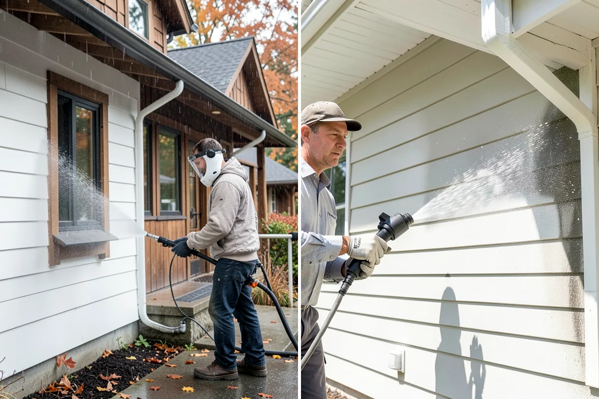 Lichen Removal in Enumclaw, King County, WA - Identify the lichen colonies and the affected material
