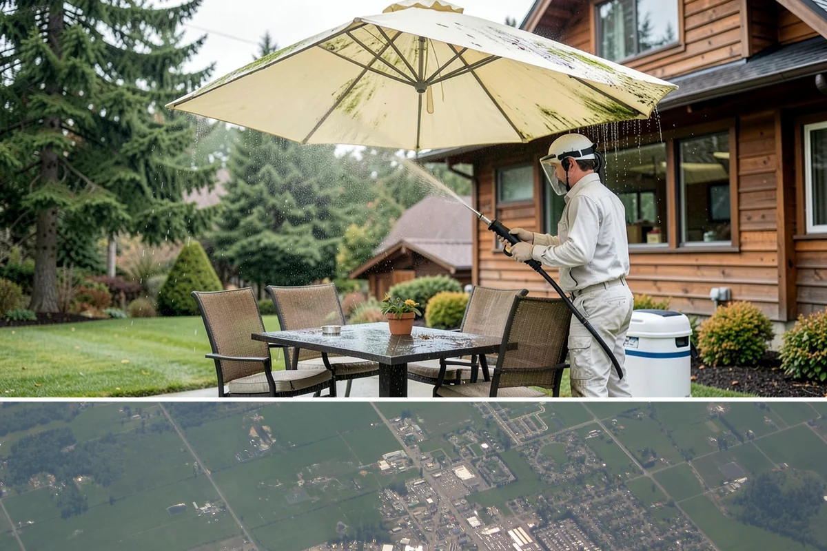 Lichen Removal in Enumclaw, King County, WA - Treat lichen in the warmer, drier months when solutions can dwell effectively rather than being diluted by rain.