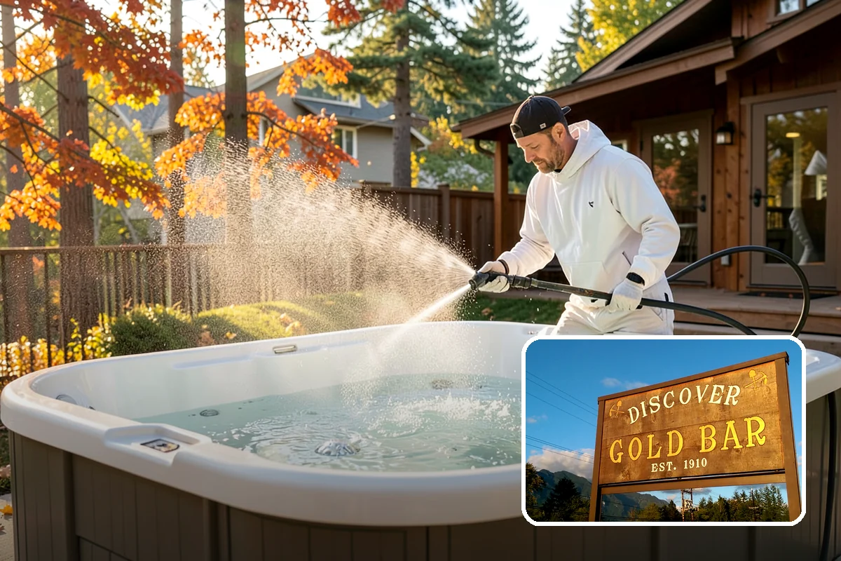 Lichen Removal in Gold Bar, Snohomish County, WA - Kills tenacious lichen that resists ordinary washing
