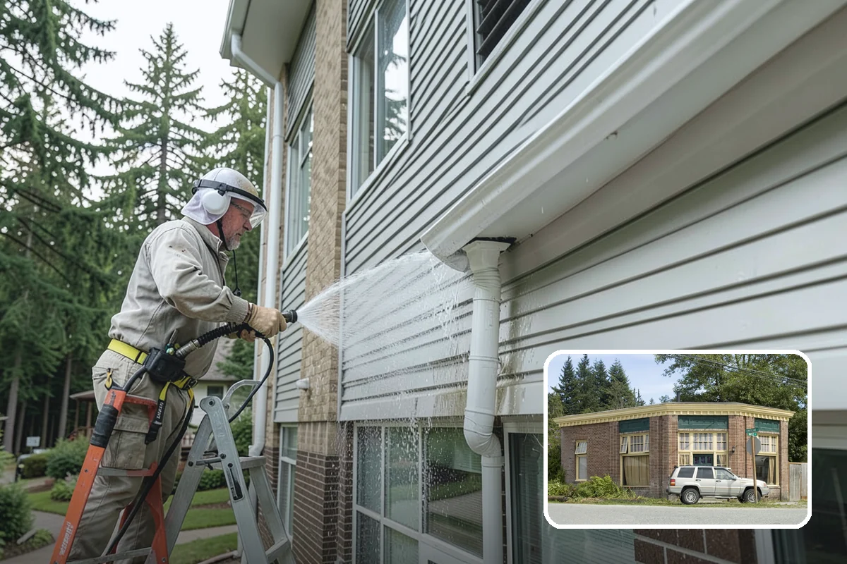 Lichen Removal in Hamilton, Skagit County, WA - Kills tenacious lichen that resists ordinary washing