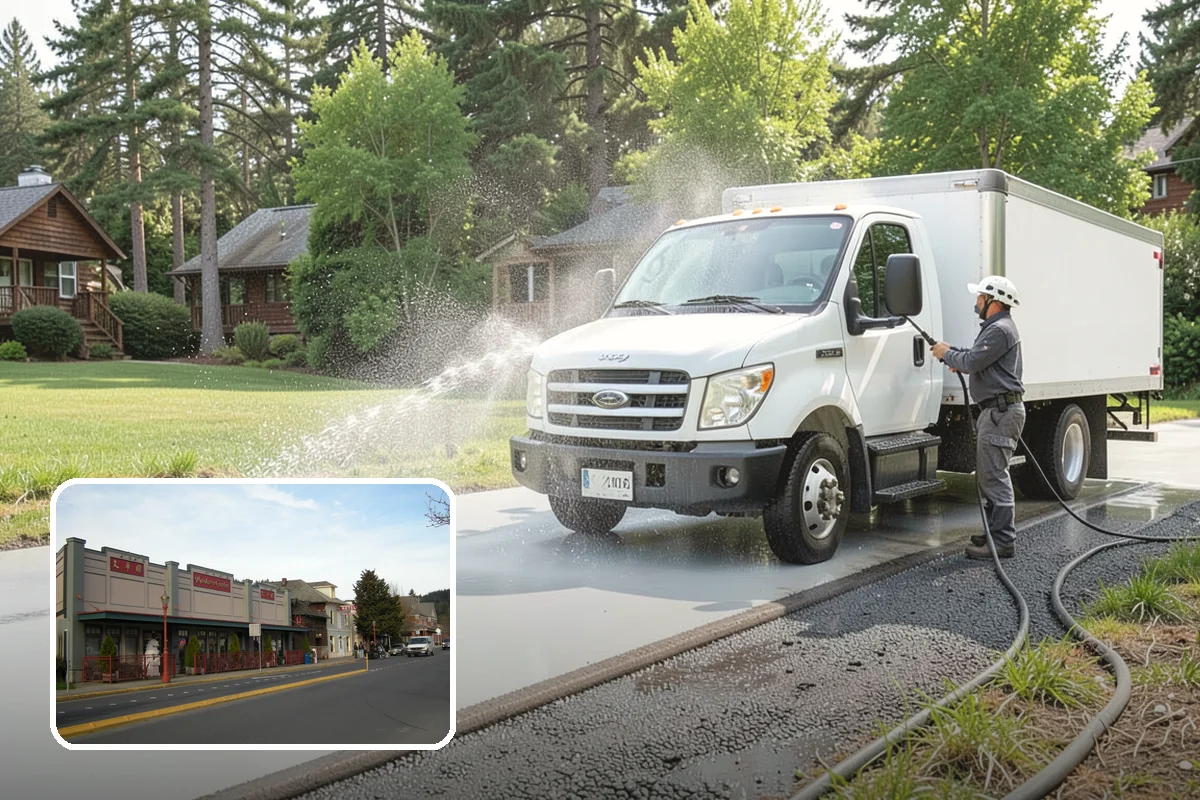 Lichen Removal in Issaquah, King County, WA - Kills tenacious lichen that resists ordinary washing