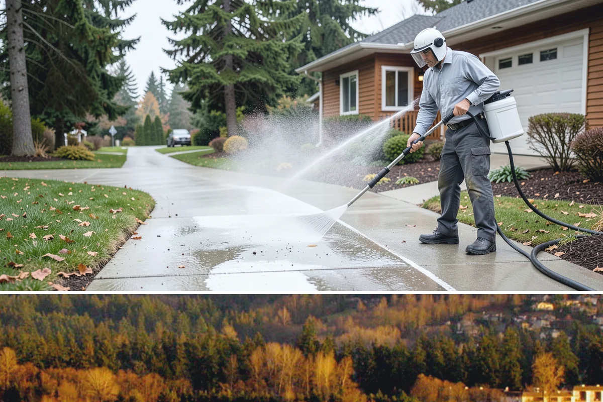Lichen Removal in Kenmore, King County, WA - Treat lichen in the warmer, drier months when solutions can dwell effectively rather than being diluted by rain.