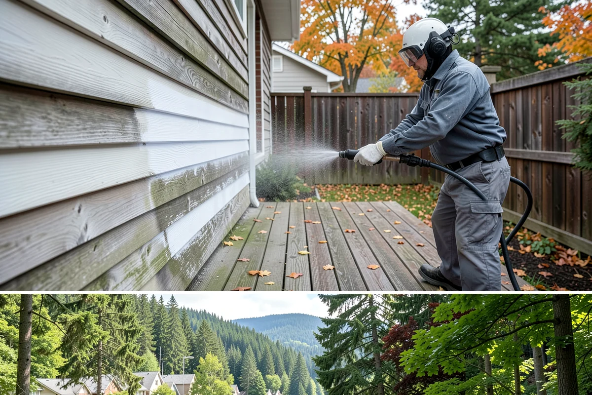 Lichen Removal in Lake Forest Park, King County, WA - Treat lichen in the warmer, drier months when solutions can dwell effectively rather than being diluted by rain.