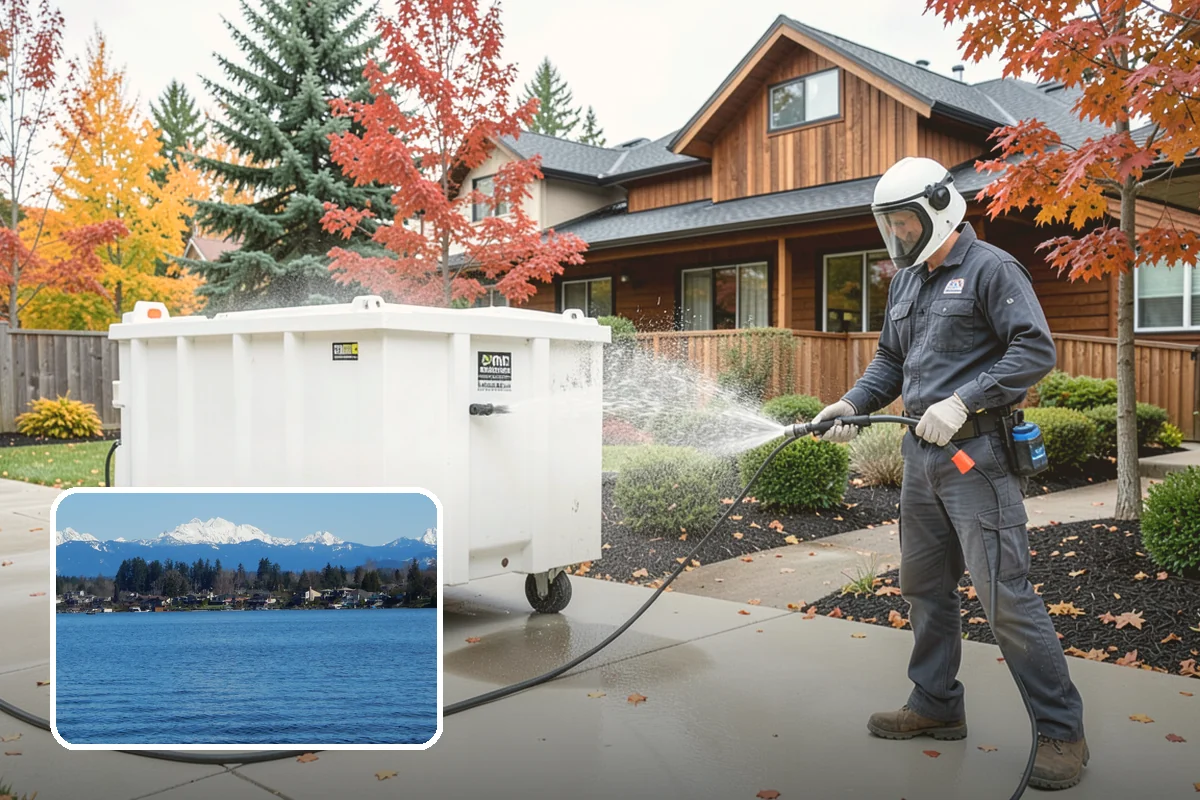 Lichen Removal in Lake Stevens, Snohomish County, WA - Kills tenacious lichen that resists ordinary washing