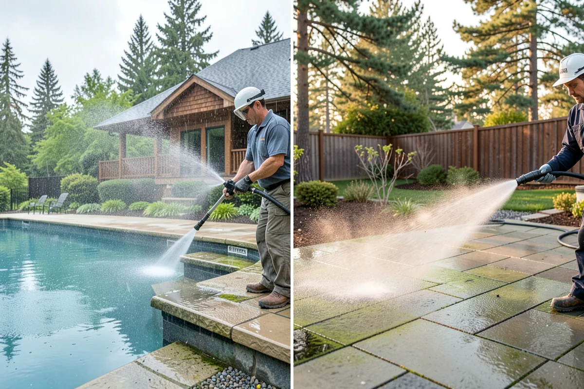 Lichen Removal in Lakewood, Pierce County, WA - Identify the lichen colonies and the affected material