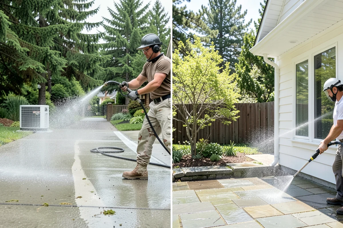 Lichen Removal in Maple Valley, King County, WA - Identify the lichen colonies and the affected material