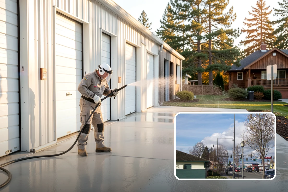 Lichen Removal in Marysville, Snohomish County, WA - Kills tenacious lichen that resists ordinary washing